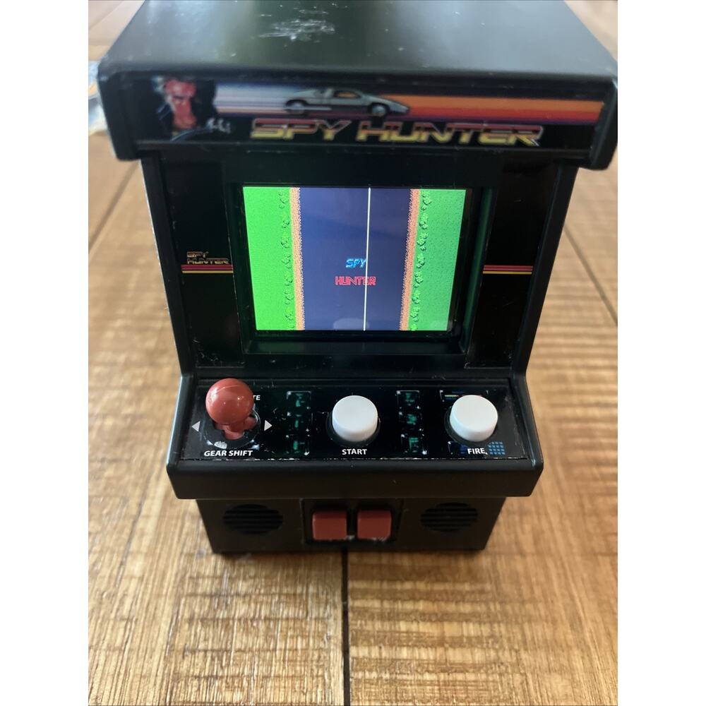 Spy Hunter Retro Mini Arcade Game by Basic Fun Inc #09640 Tested Working - Picture 8 of 9